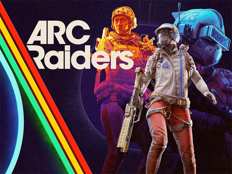 The lovely, colorful Arc Raiders logo.
