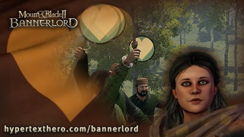 Joan Rambo in the first episode of HyperTextHero Bannerlord streams.