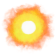 A drawing of a sun.