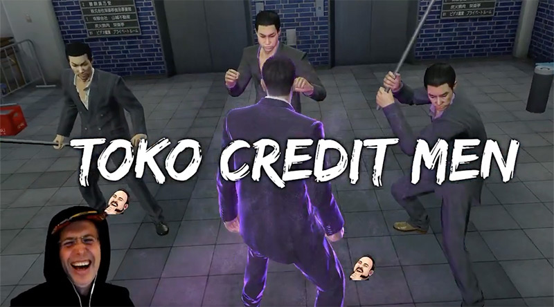 Just another group of thugs: Tokyo credit men.